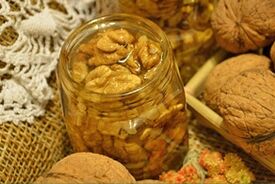 အာနိသင်တိုးတက်စေရန် walnuts ချက်ပြုတ်နည်းများ