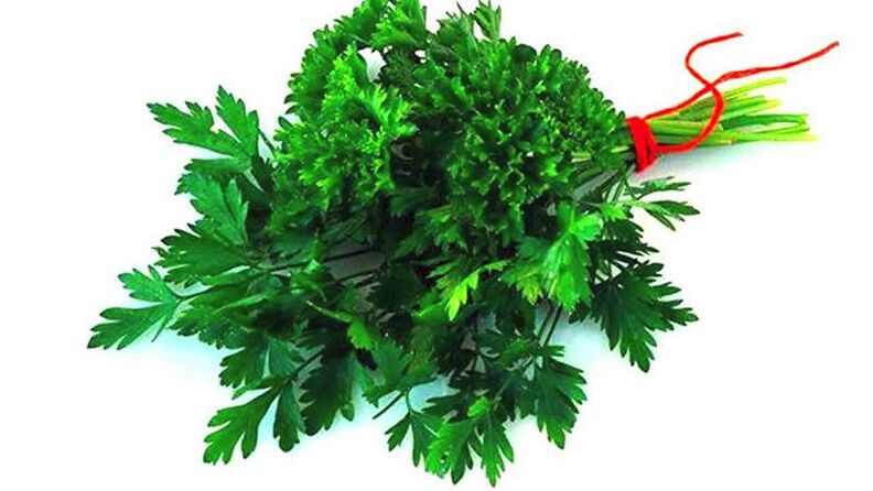 Parsley အမျိုးသားများအတွက်အာနိသင်တိုးမြှင့်ဖို့